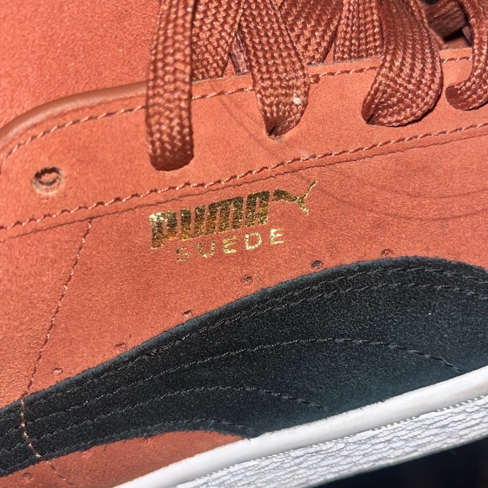 PUMA Men's Suede Classic Fashion Sneakers, Arabian Spice/Black, 10.5 US - Picture 7 of 8